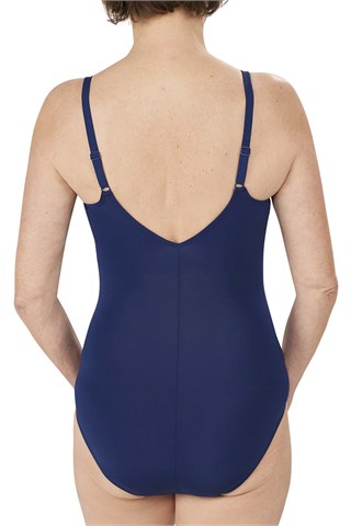 Lanzarote One-Piece Swimsuit - indigo blue/amber | 71625
