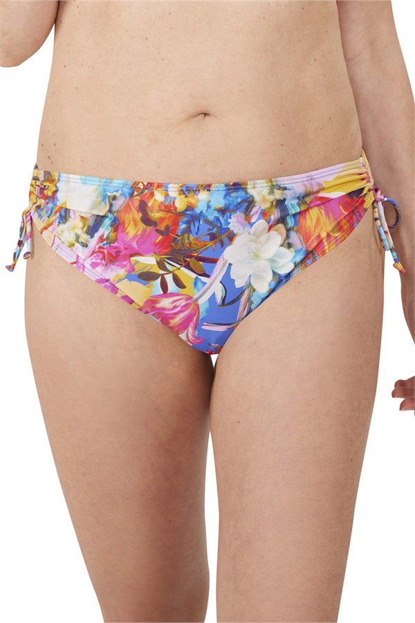 Kuala Lumpur Medium Height Panty Bikini Bottom - multi | 71641