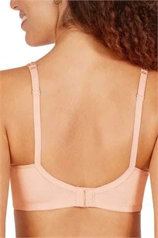 Amoena Mara Padded Wire-Free Front Closure Bra | Blush | #44806