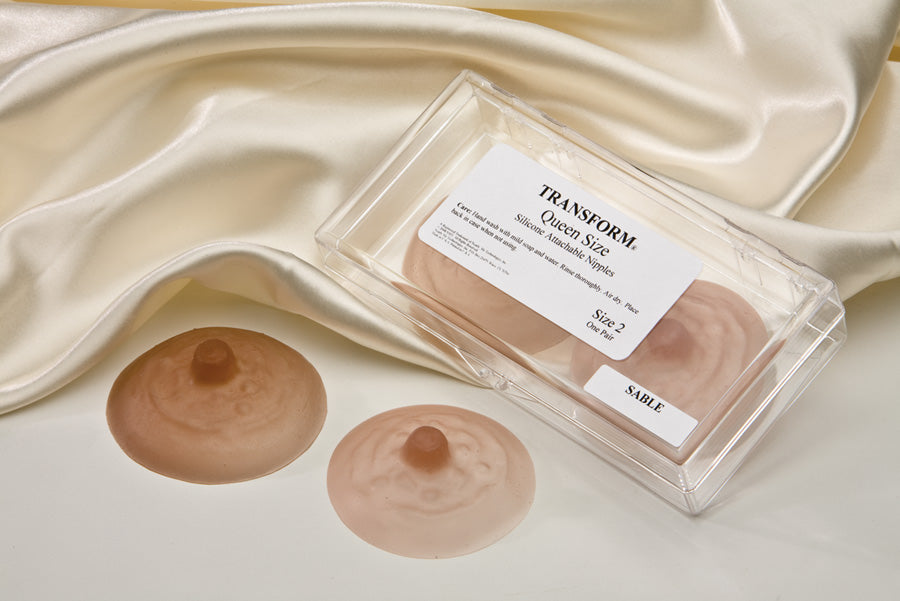Transform Queen Size Attachable Soft Silicone Nipples