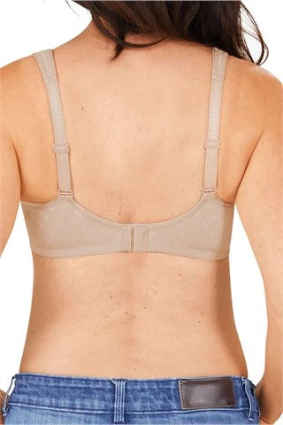 Amoena Tiana Wire Free Pocketed Mastectomy Bra - Sand #44809