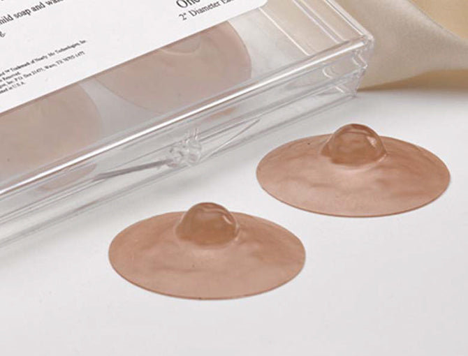 Transform Natural Look Attachable Nipples – 100% Soft Silicone, Self-Adhering