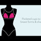 Manila High Neck One-Piece Swimsuit - Black  | Amoena Swimwear