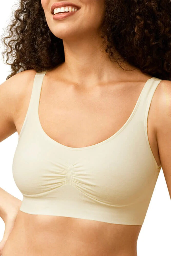  Womens Nancy Non-Wired Pocketed Mastectomy Bra Nude 42DDD