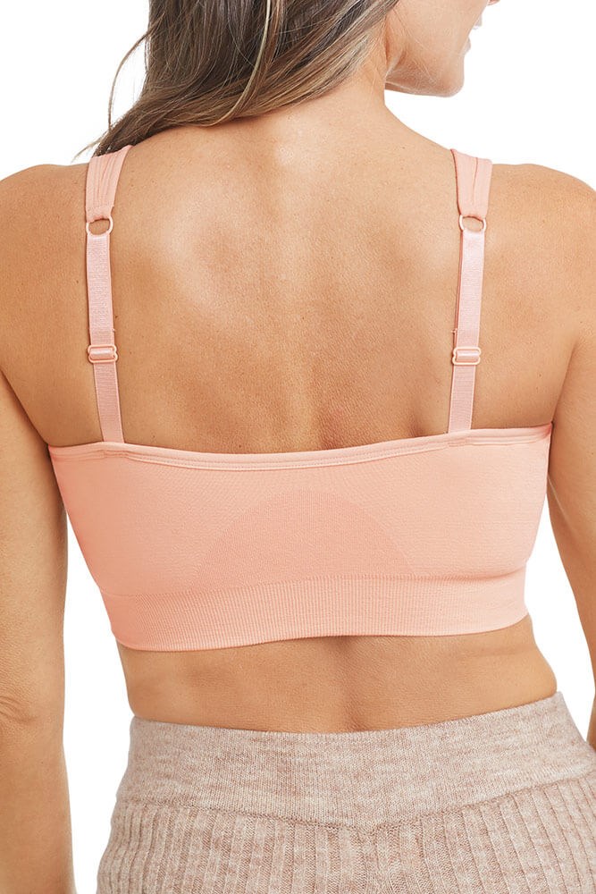 Amoena Emilia Seamless Post-Surgical Comfort Bra | Rose Nude | #45012