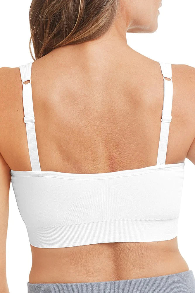 Amoena Emilia Seamless Post-Surgical Comfort Bra | White | #45013