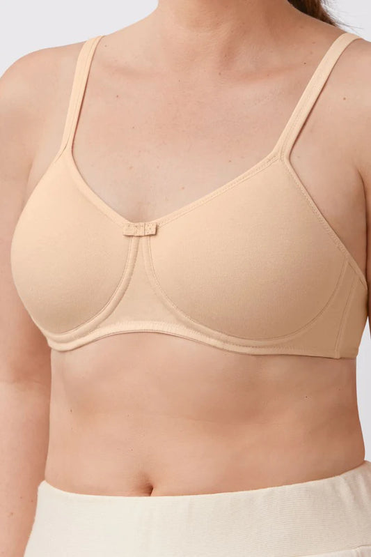 Amoena Lara Padded Wire-Free Bra | Sand | #2674