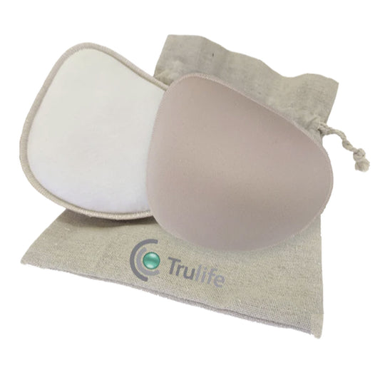 TruLife Luna - Asymmetrical Fiberfill Foam Breast Form #622