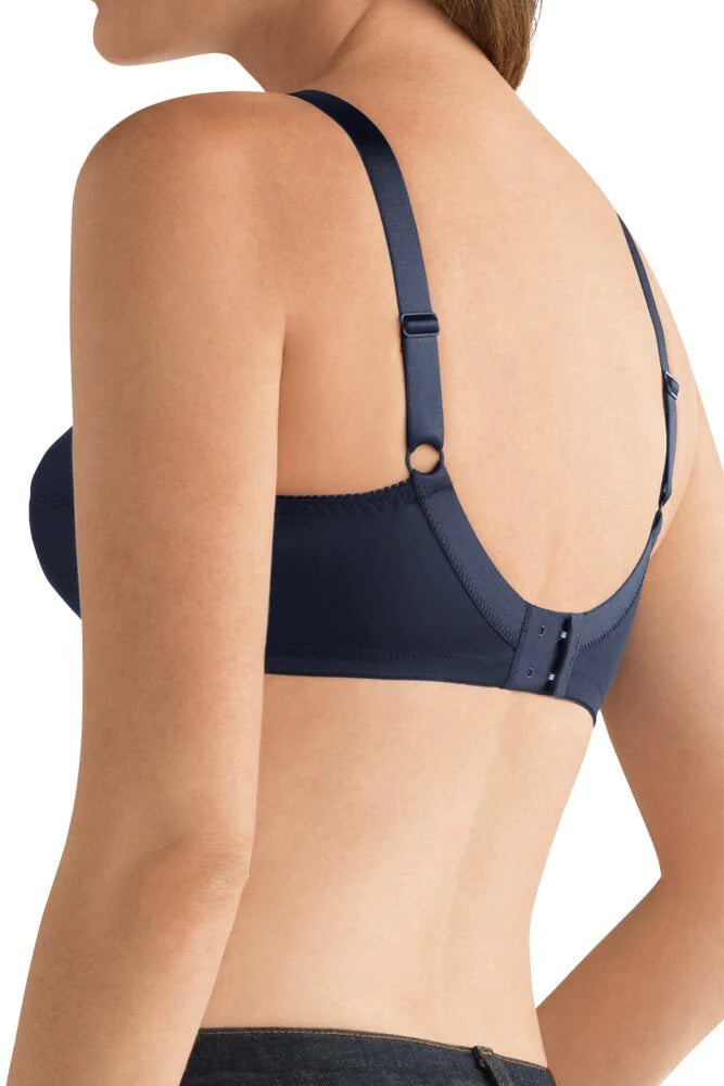 Amoena Nancy Wire-Free Bra | Dark Blue | #44417