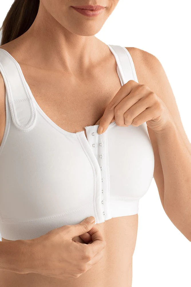 Buy Black Frances Non-wired Front Closure Mastectomy Bra Online