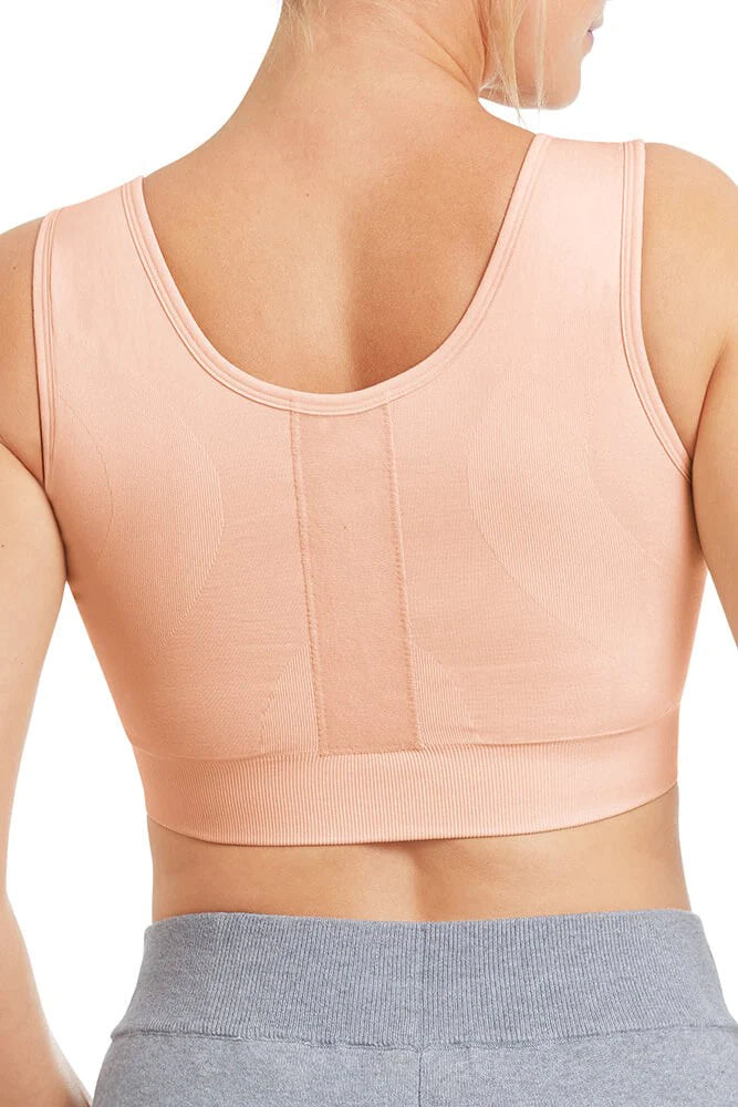 Amoena Sina Post-Surgical Seamless Bra | Rose Nude | #45006