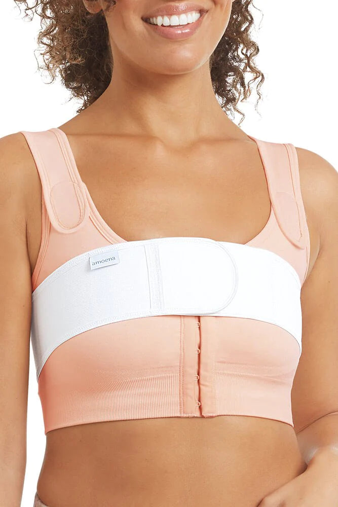 Amoena Sina Post-Surgical Seamless Bra | Rose Nude | #45006