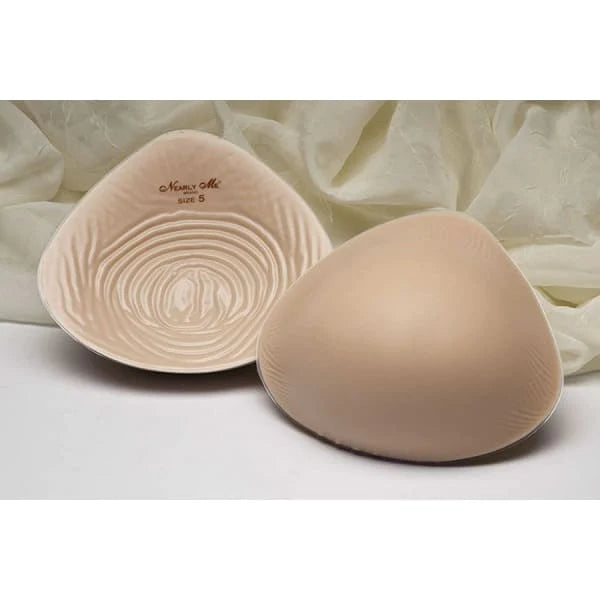 Nearly Me #995 Soft Touch Ultra Lightweight Semi-Full Triangle Breast Form