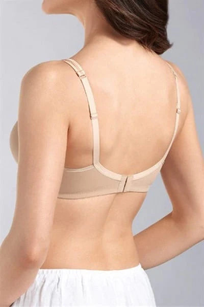 Amoena Mara Padded Wire-Free Soft Cup Bra | Light Sand | #1150