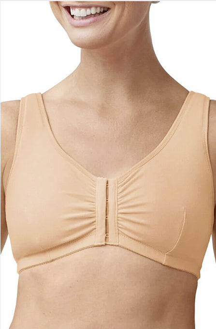 Amoena Fleur Wire-Free Bra | Sand | # 44671