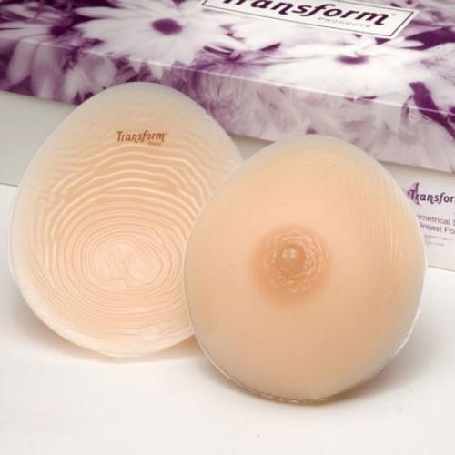 Silicone Breast Forms Pair Round Perky Shape Natural Soft Mastectomy TV TG  Boobs