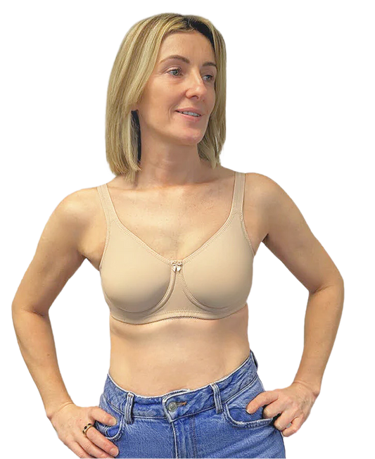 Trulife # 4050 Kendra Microfiber Seamless Mastectomy Bra