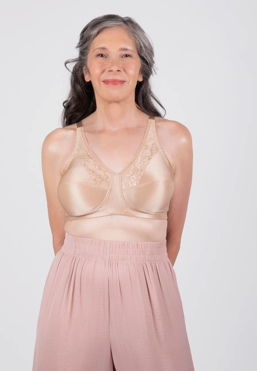 Trulife #6210 Ava Lace Accent Softcup Mastectomy Bra