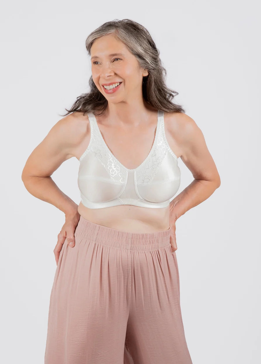 Trulife #6210 Ava Lace Accent Softcup Mastectomy Bra