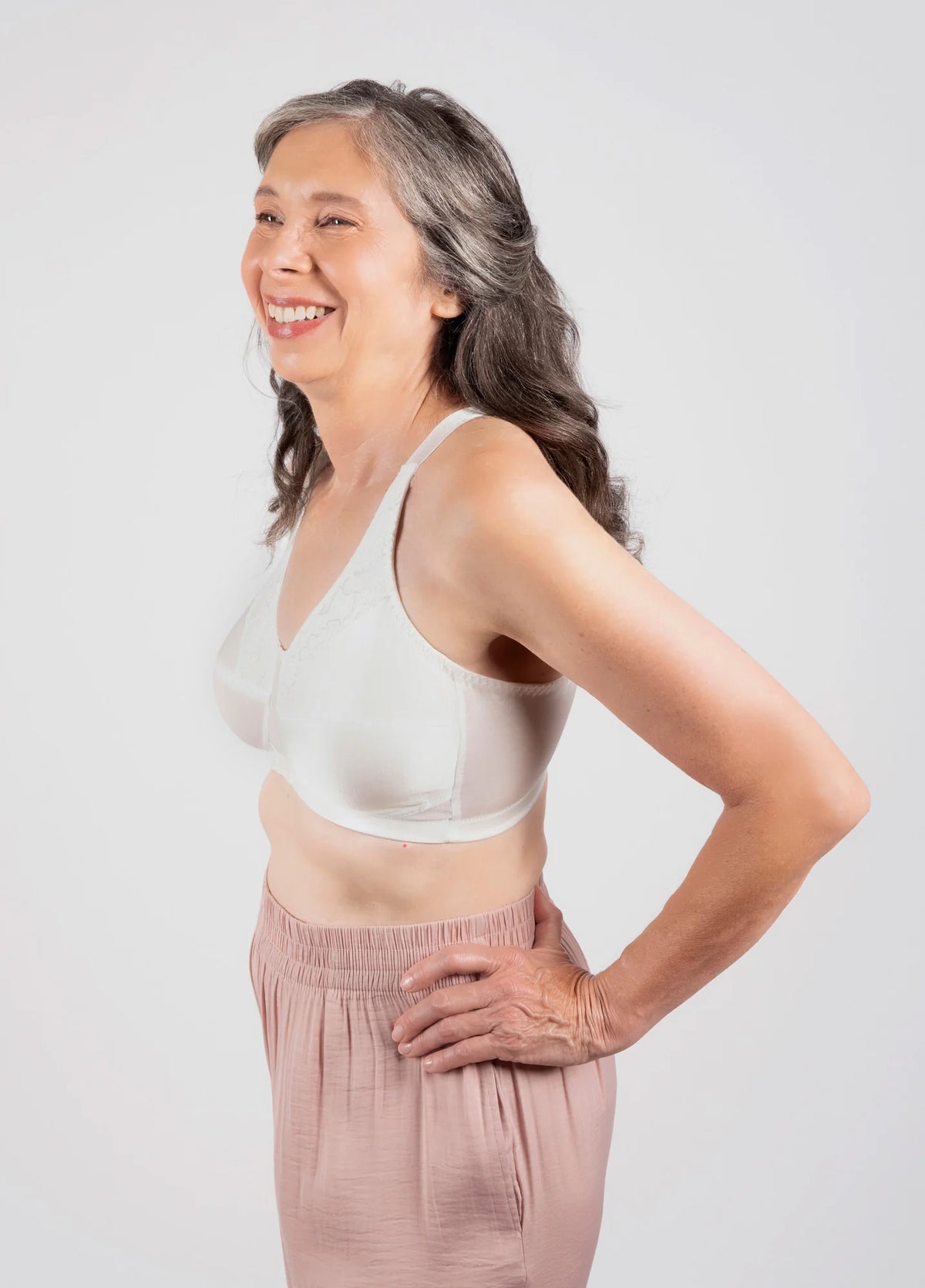 Trulife #6210 Ava Lace Accent Softcup Mastectomy Bra