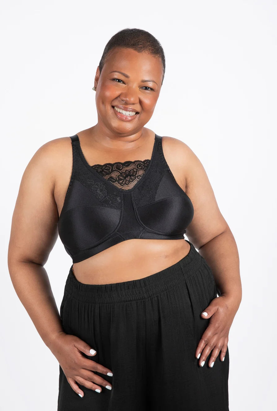 Trulife #6419 Rosa Cami-style Lace-accent Mastectomy Bra