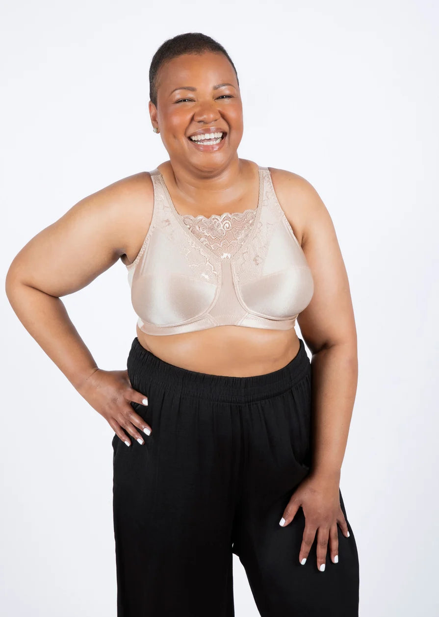 Trulife #6419 Rosa Cami-style Lace-accent Mastectomy Bra