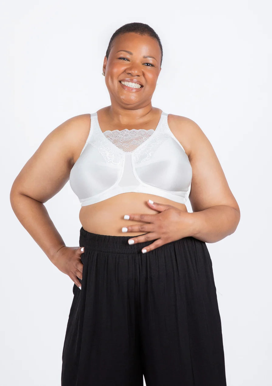 Trulife #6419 Rosa Cami-style Lace-accent Mastectomy Bra