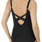 Faro Full Bodice Swimsuit - black/white | 71622