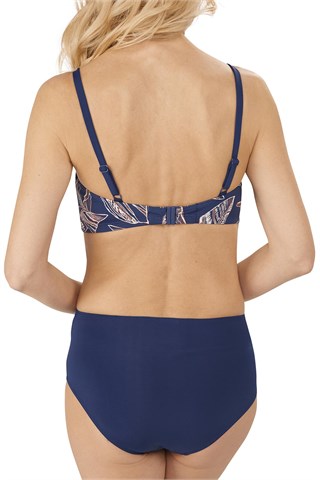 Lanzarote Wire-Free Bikini Top - indigo blue/amber | 71628