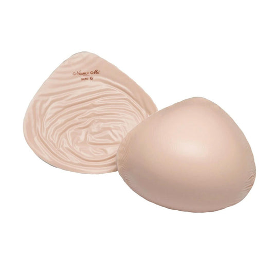 Nearly Me #985 Super Soft Ultra Lightweight Full Triangle Silicone Mastectomy Breast Form