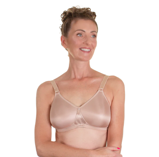 Trulife Mastectomy Bra Style #210 Barbara Lace Accent Softcup Size