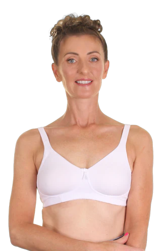 Trulife Christina Seamless Lace Microfiber Softcup Post Surgical Mastectomy  Bra 4010 - Victoria Classic Lingerie