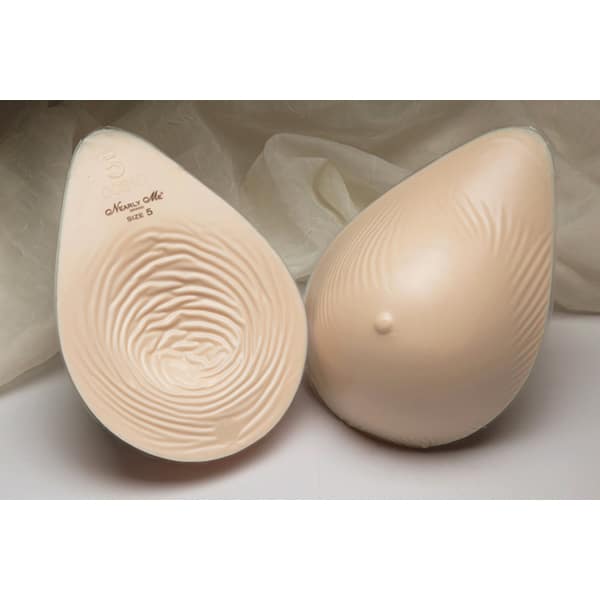 Nearly Me #875 Lightweight Tapered Oval Breast Form