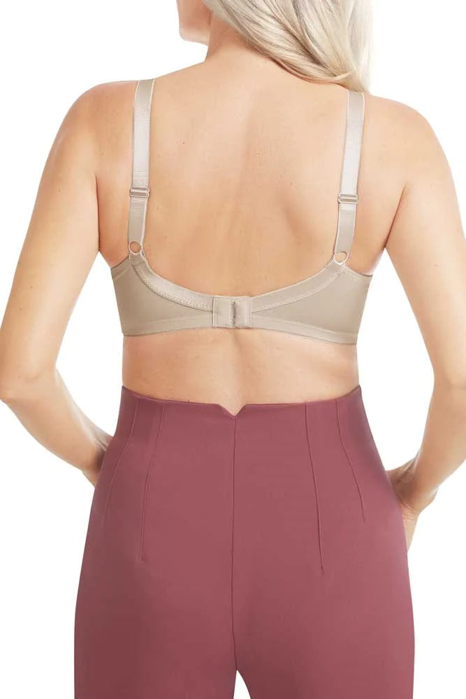 Amoena Nancy Wire-Free Front Closure Bra | Light Sand | #44739